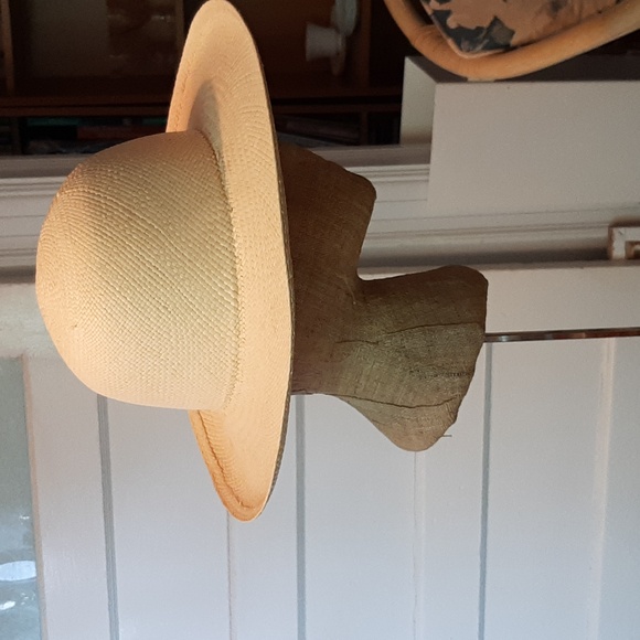 Mexican Resort straw brimmed hat 22" NEW - Picture 7 of 7